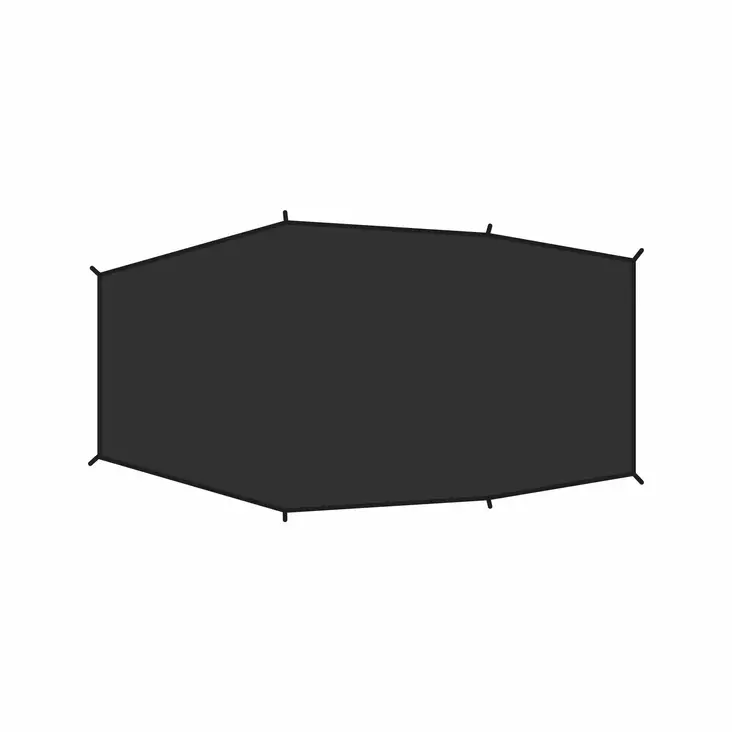 Fjällräven Lite 3 Golvskydd Svart - Tältä - 7323450207250 - 1
