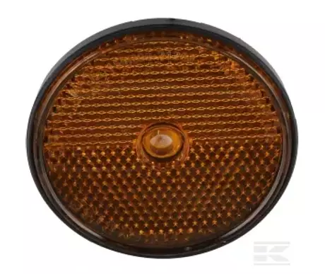 Reflex orange rund Ø60mm 2 st - Andra traktortillbehör - 8719493194890 - 1