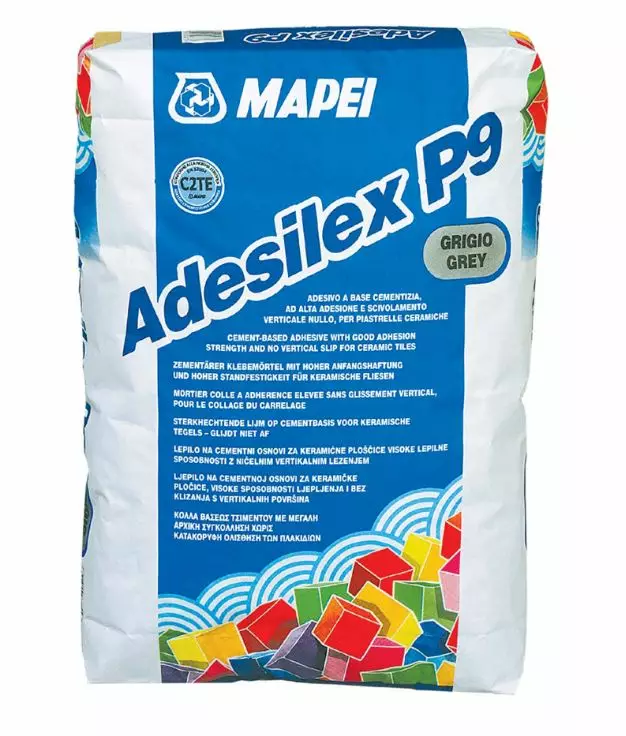 Mapei Adesilex P9 grått fästmassa - Spackelmassor - 8022452031830 - 1