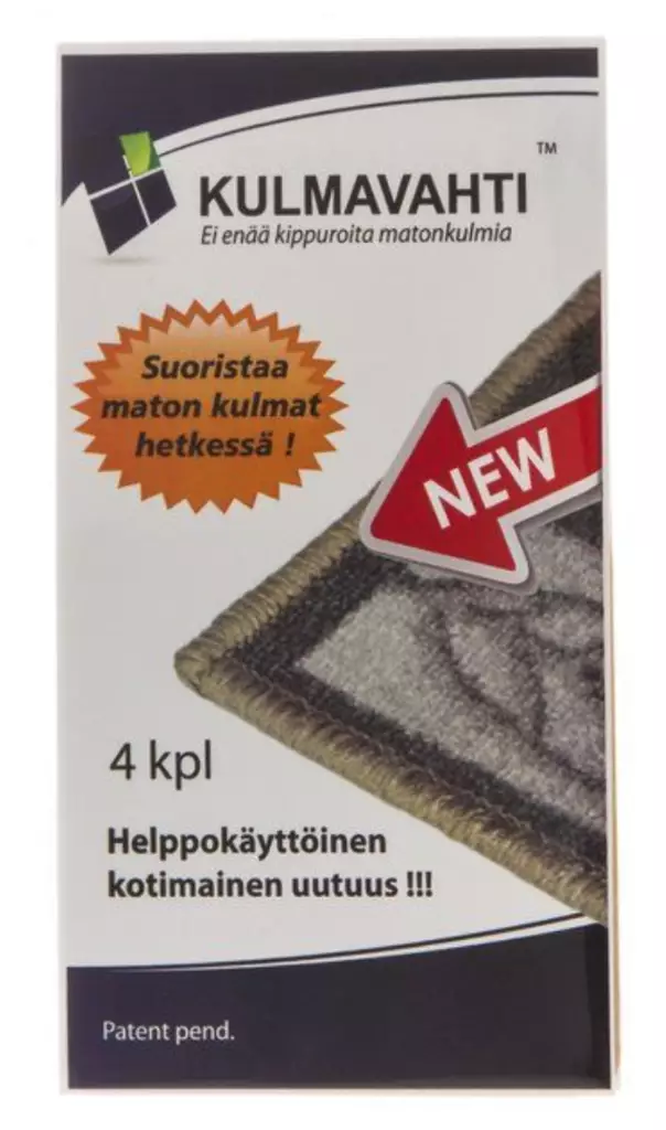 Kantvakt för mattor 4 st - Andra förvaringsprodukter - 6430010763000 - 1