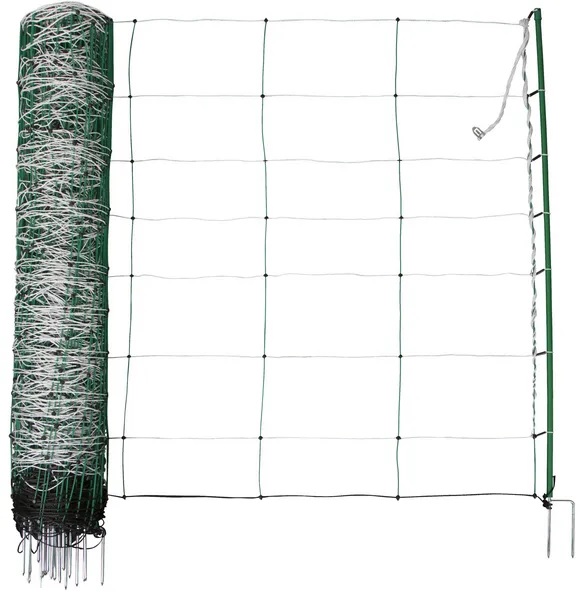 Fårnät TitanNet 108 cm 50 m med dubbla spikar - Stängselnät - 4018653937990 - 1