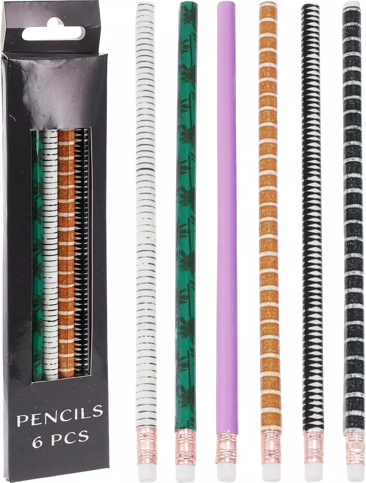 Blyertspenna HB 6 st/fp - Kontorsmaterial - 8721037250030 - 1