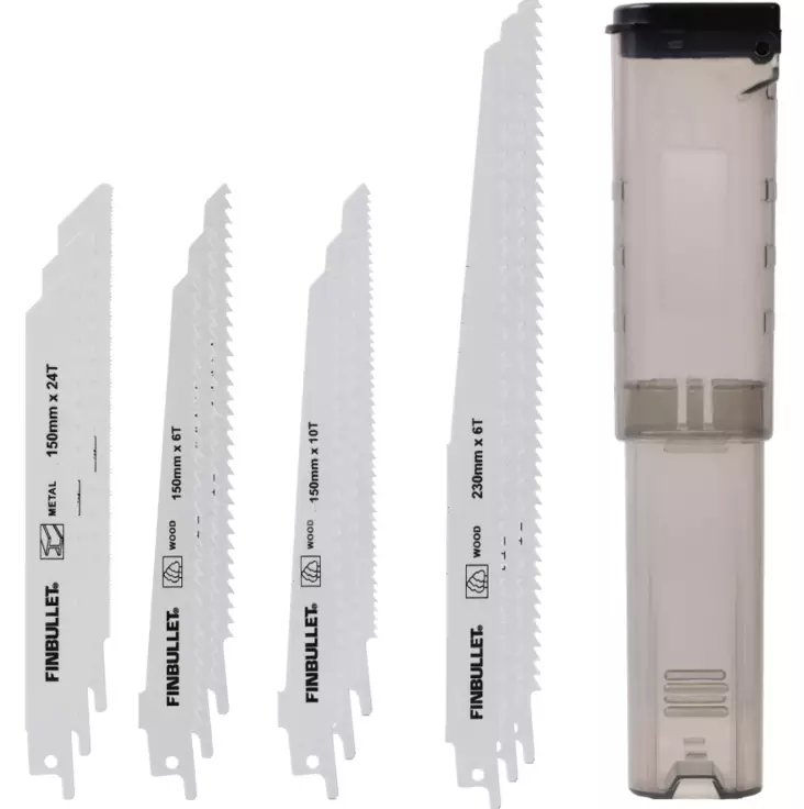 Sågbladssats för sticksåg 12-delar - Sticksågsblad - 6438152026960 - 1