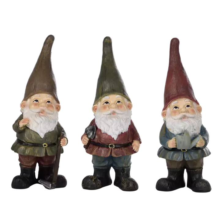 Trädgårdstomte 31 cm - Trädgårdsskulpturer, dekorationer - 8713968364290 - 1