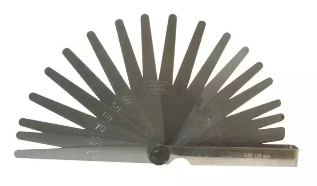 Richter spårkaliper 0,05 - 1,0 mm / 20 blad - Övriga verkstadsutrustningar - HG620210 - 1