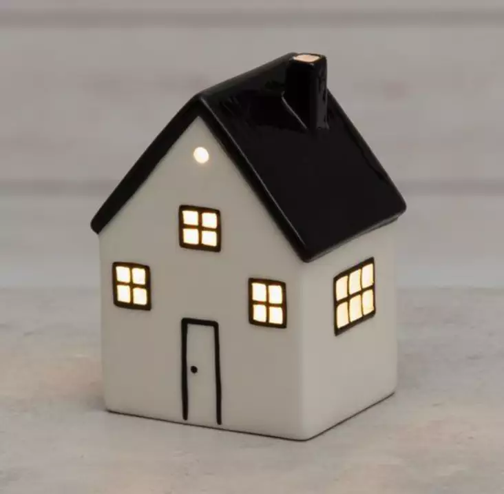 Huslykta med LED-belysning 13 cm Muotiala - Lyktor - 6410416391250 - 1