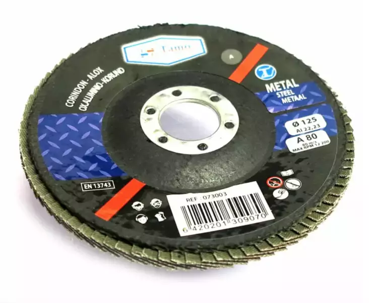 Tamo lamellskiva 125 mm K80 - Andra handverktyg - 6420201309070 - 1