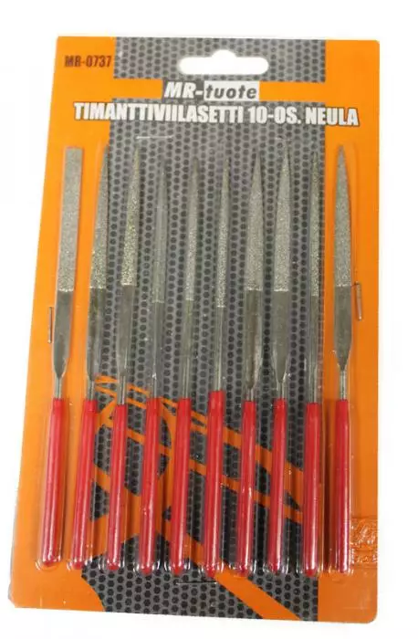 Diamantfilset 10-delar - Slipmaterial - 6430032154350 - 1