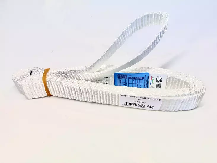 Fällbar lastbältesvagn 0,5 ton 1,5 / 3 m - Spännband - 7393347596330 - 1