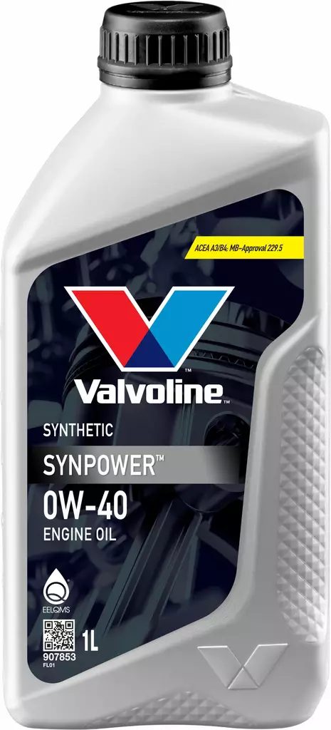 Valvoline Synpower 0W-40 motorolja 1 l - Motoroljor - 8710941013800 - 1