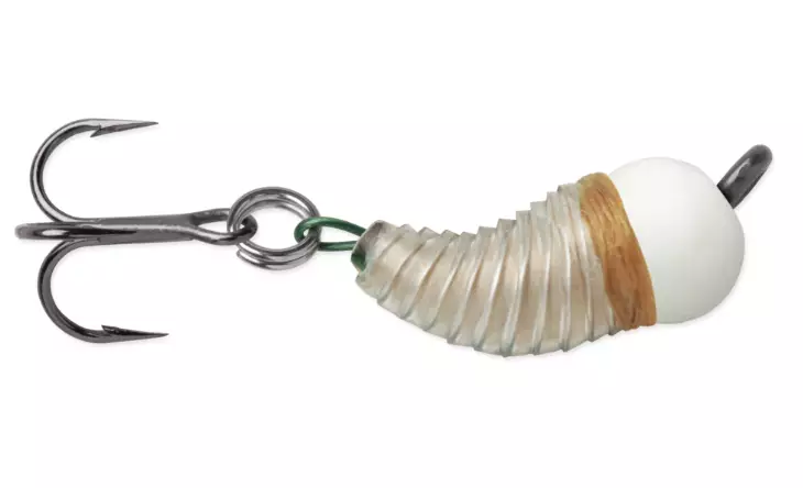 VMC Tungsten BugBite Jig 1,8g Glödande Maggot - Jiggar, jigghuvuden - 043193165910 - 1