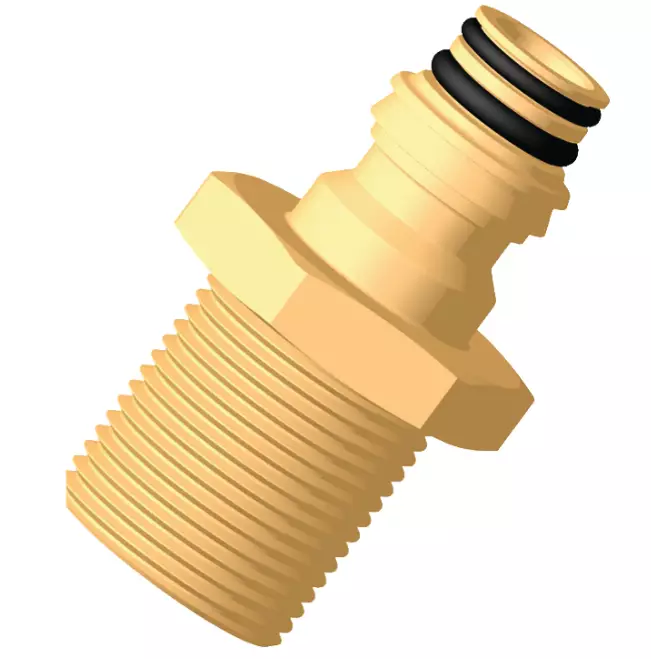 Wabco ABC kopplingsaxel med genomföring - Tryckluftsystem - svm000007110 - 1