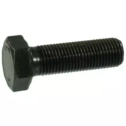 Sexkantig skruv M10 x 1 mm 10.9 svart - Bultar och muttrar, metrisk gänga - 8719607099691 - 1