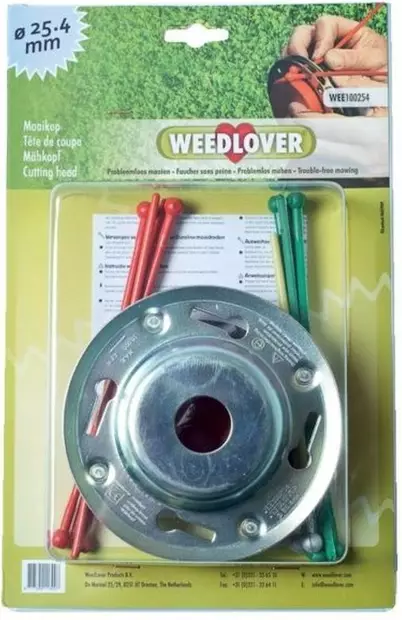 Weedlover trimmerhuvud 24,5 mm - Trimmers, röjsågar - 8716106029051 - 1
