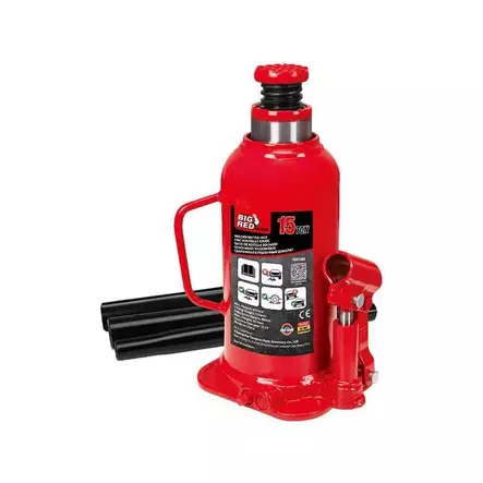 Big Red flaskdomkraft 15 T - Lyftanordningar och domkrafter - 6922539896241 - 1