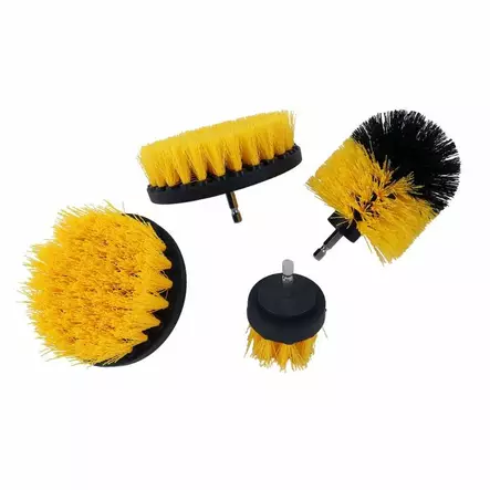 Borstsats för borrmaskin 4-delar - Borrmaskiner - 6418536019641 - 1