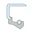 Axeltätning BB 60 mm x 75 mm - Hydraulik - 8716106214211 - 3