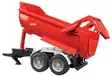 Bruder Krampe tippvagn "halfpipe" - Bruder arbetsmaskinsleksaker - 8719493963021 - 2