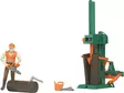 Bruder vedklyv med figur - Bruder arbetsmaskinsleksaker - 4001702626501 - 3