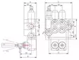 Hydraulventil MBV5 3/8" 2-kolvs - Hydraulik - 8716106307401 - 4