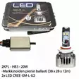 LED-omvändningssats 20W Cree - Arbetslampor - 6419943616171 - 1