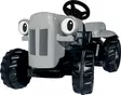 Pedaltraktor Little Grey Fergie med släp - Tramptraktorer och trampbilar - 4006485014941 - 3