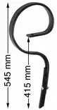 Vertikal spets 32 x 10 mm med rak spets - Jordbearbetningstillbehör - 5700032788161 - 1