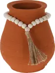Terrakottakruka med pärlor höjd 20 cm - Krukor, vaser, korgar - 8720573553131 - 1