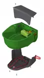 Värmeledd drickskopp Kerbl SH30 230V - Dryckesbägare - 4018653923221 - 2