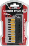 Bits-sats 10-del. 50 mm S2 - Skruvbits och -satser - 6430074697501 - 1