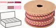 Dekorativt band rosa 35 mm 3 m - Hobbyartiklar - 8721037215671 - 1