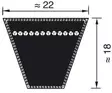 Kilrem SPC3550 - Remmar och tillbehör - 4014486079531 - 2