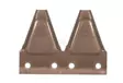 Klippblad dubbelt 2,5 mm ESM - Slåttermaskiner - 4051858343241 - 1