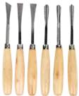 Träskulptursats 6x165mm - Knivar ja knivar - 8714892620261 - 1