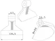 Släpkolla 40/137 mm - Strimlare - 8719493712551 - 2