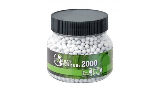 Combat Zone Basic Selection plastkulor 0,20 g 2000 st - Airsoft - 4000844445780 - 1