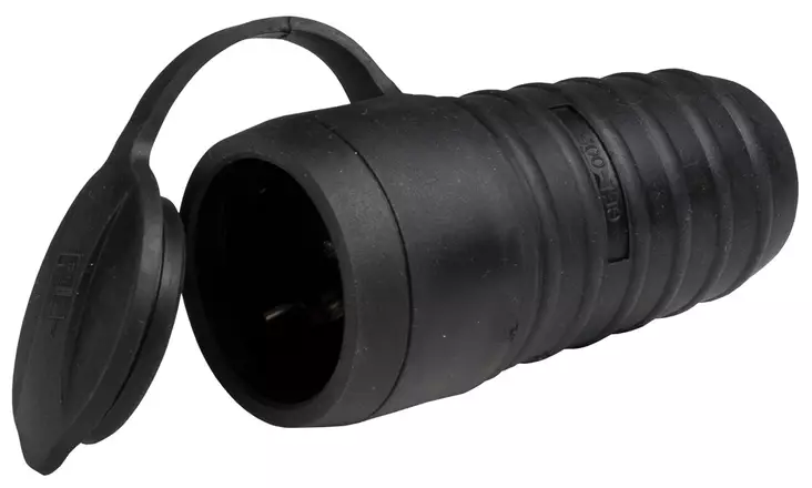 Airam 1-uttag gummistöpsel - Lådor och uttag - 6435200173171 - 1