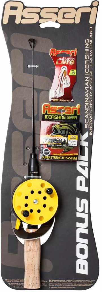 Asseri pimpelsats med balanspirk - Pimplingsspön och -set - 4741555002021 - 1