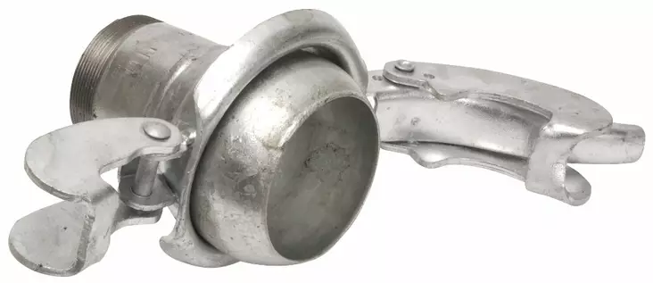 Bauer hane koppling med gängor, galvaniserad - Bauer-kopplingar - 5700033432681 - 1