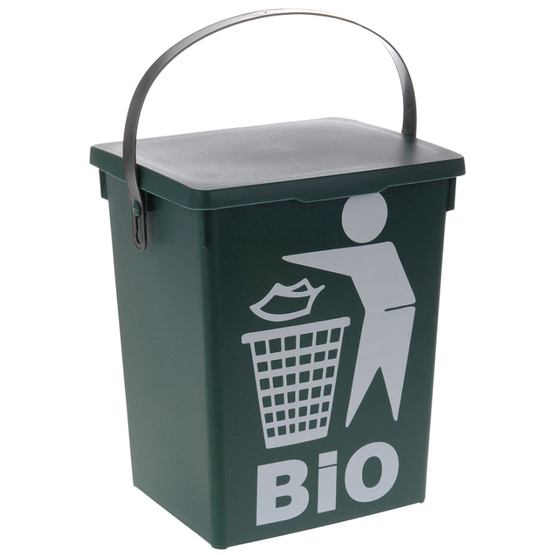 Bioavfallskärl med text - Avfallshantering - 8718158623621 - 1