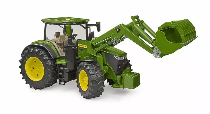 Bruder John Deere 7R 350 med framlastare - Bruder arbetsmaskinsleksaker - U03151 - 1