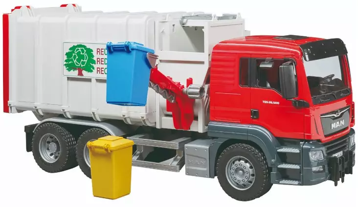 Bruder MAN TGS soptipp - Bruder arbetsmaskinsleksaker - 4001702037611 - 1
