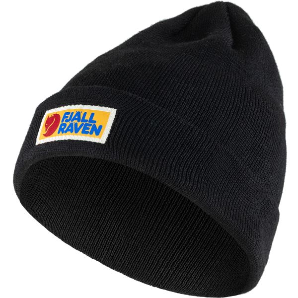 Fjällräven Vardag Classic Beanie Svart - Friluftskläder - 7323450635251 - 1