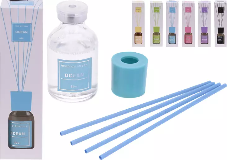 Luftrensare + pinnar 30 ml - Rumsdofter, luftfräschare - 8719987588921 - 1