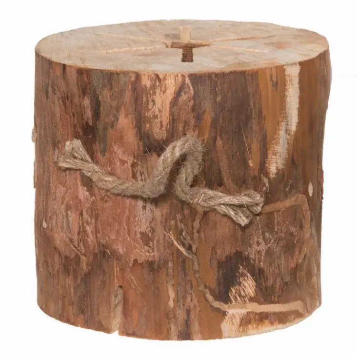 Jätkänkynttilä 18 cm av björk - Stämningsbelysning - 6410416264981 - 1