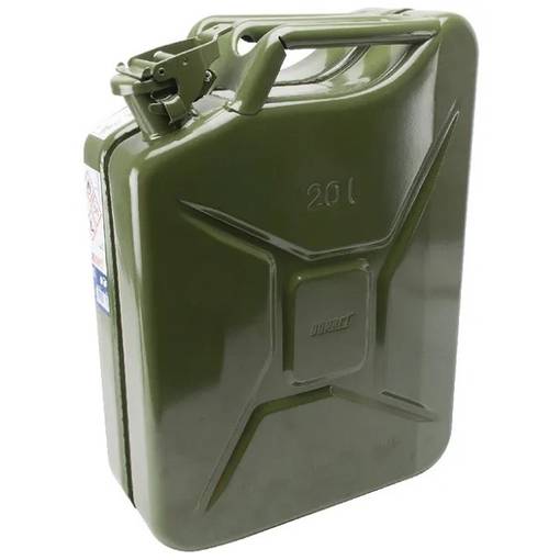 Jerrykan i metall 20 liter - Skogsarbetarens verktyg - 8716106776351 - 1