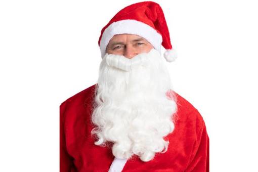 Jultomte skägg - Juldekorationer - 6410411071591 - 1