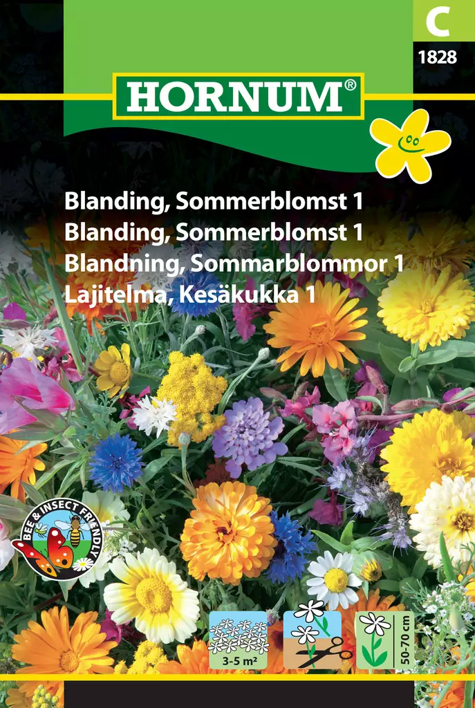 Sommarblomma 1 sortiment - Frön och sättpotatisar. - 5708787018281 - 1