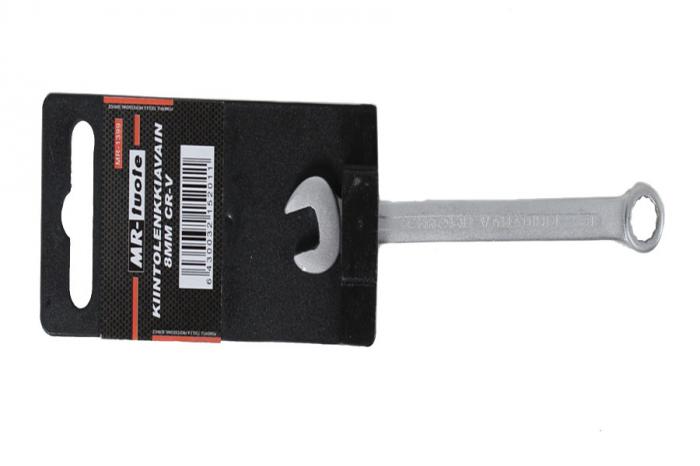 Fast nyckel 8 mm Cr-V - Fast nyckelringar - 6430032152011 - 1