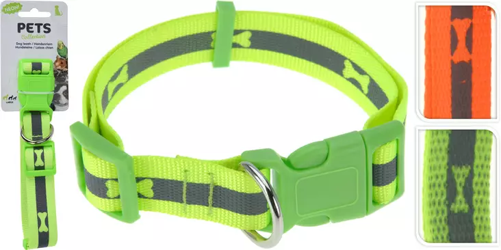 Hundhalsband neonfärg - Koppel och halsband - 8719202008531 - 1